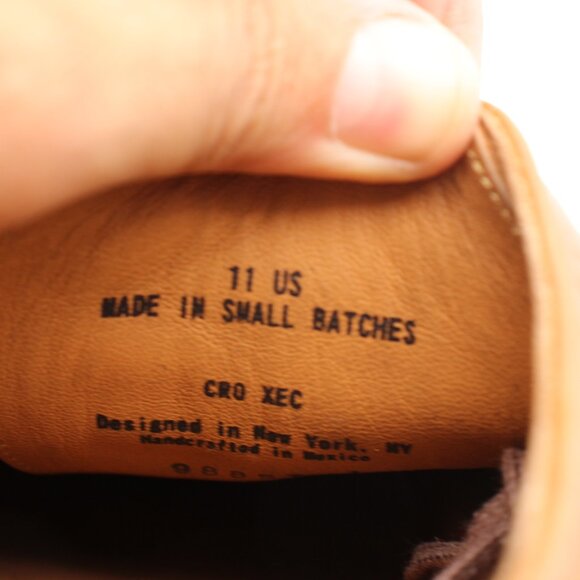 Thursday Oxford Shoes Men's Size 11 Casual Brown Leather Cap Toe Lace Up - Picture 3 of 13